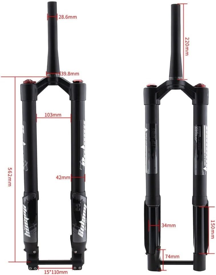 Amazon.co.jp: 自転車用フォーク サスペンションフォーク 26